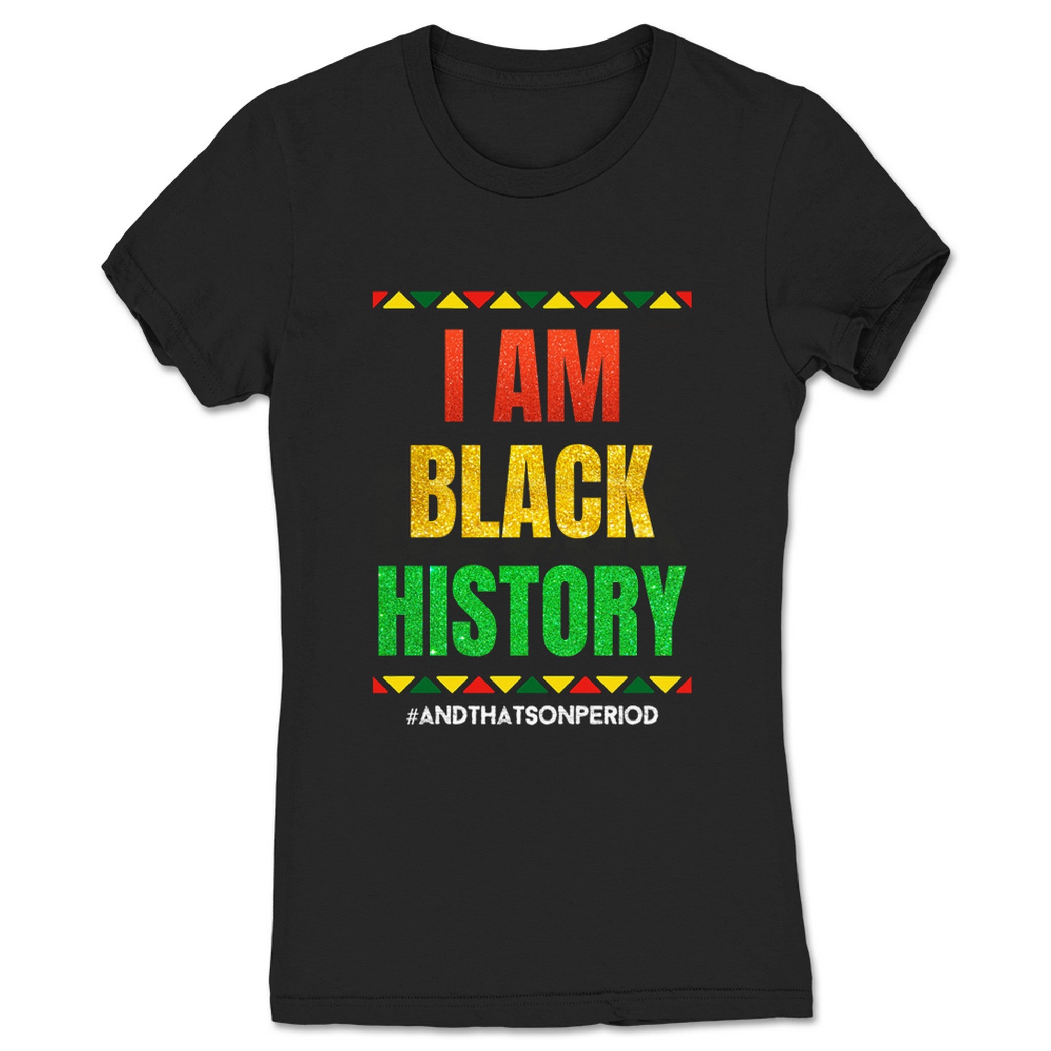 Theo Ivory I Am Women's Tee Black