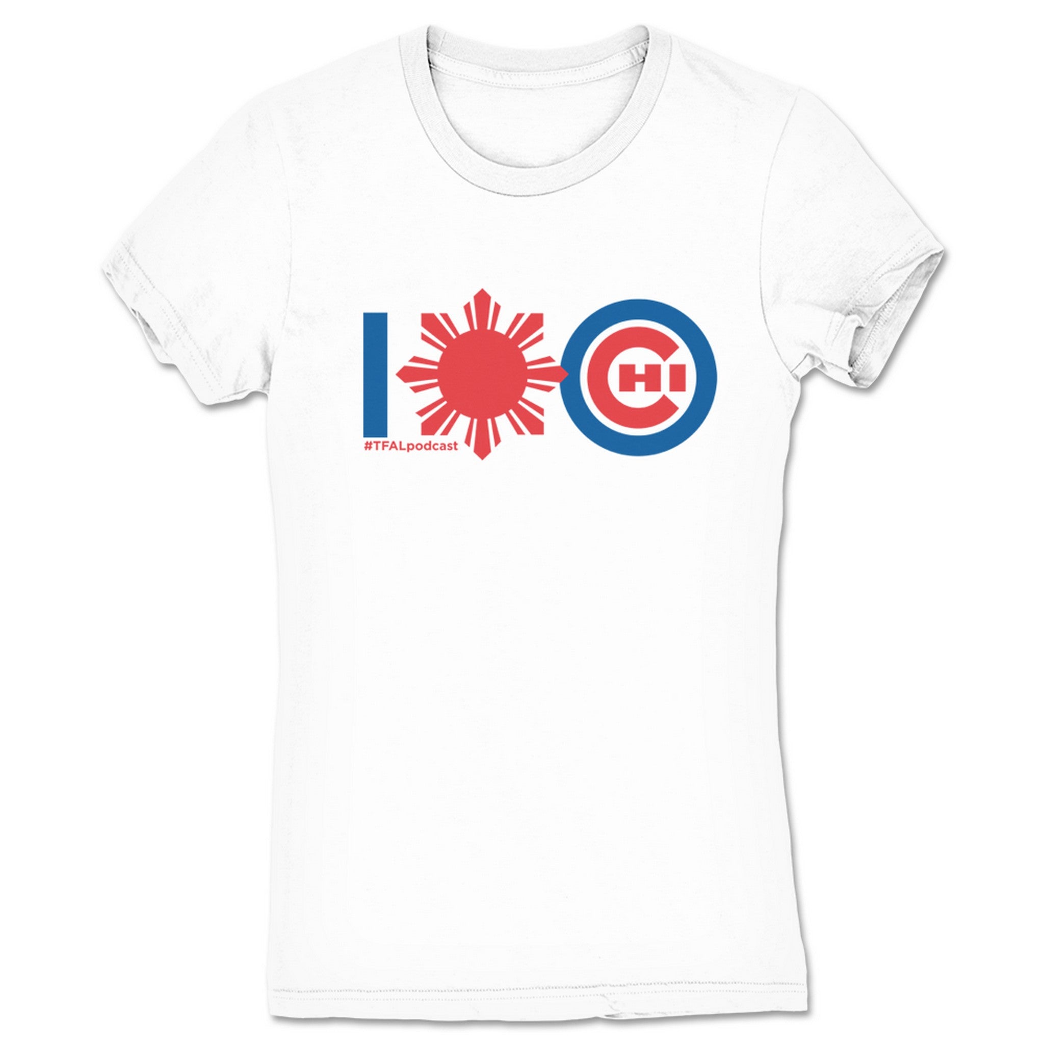 This Filipino American Life Chi Batang Oso Women's Tee White