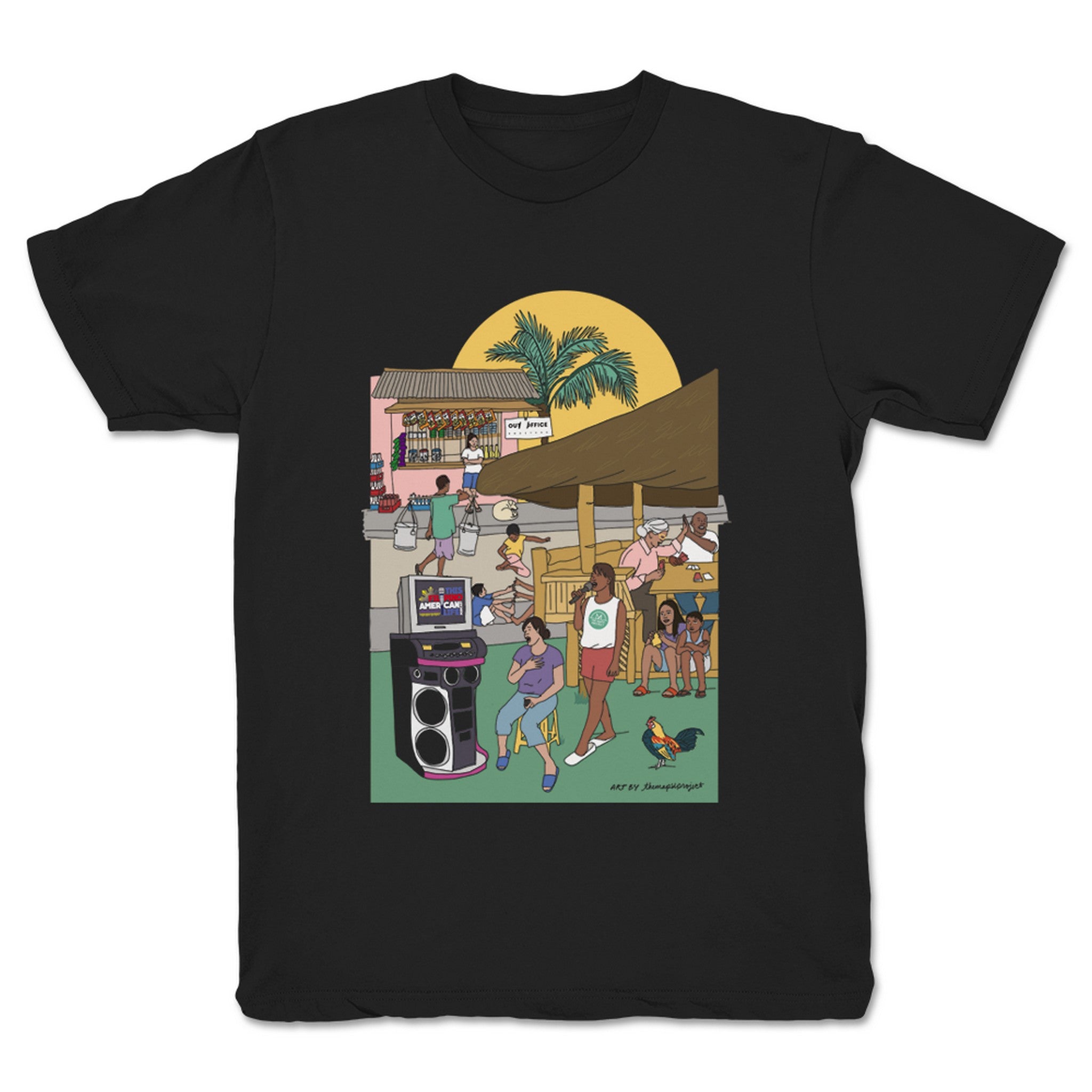 This Filipino American Life Kape Time Youth Tee Black