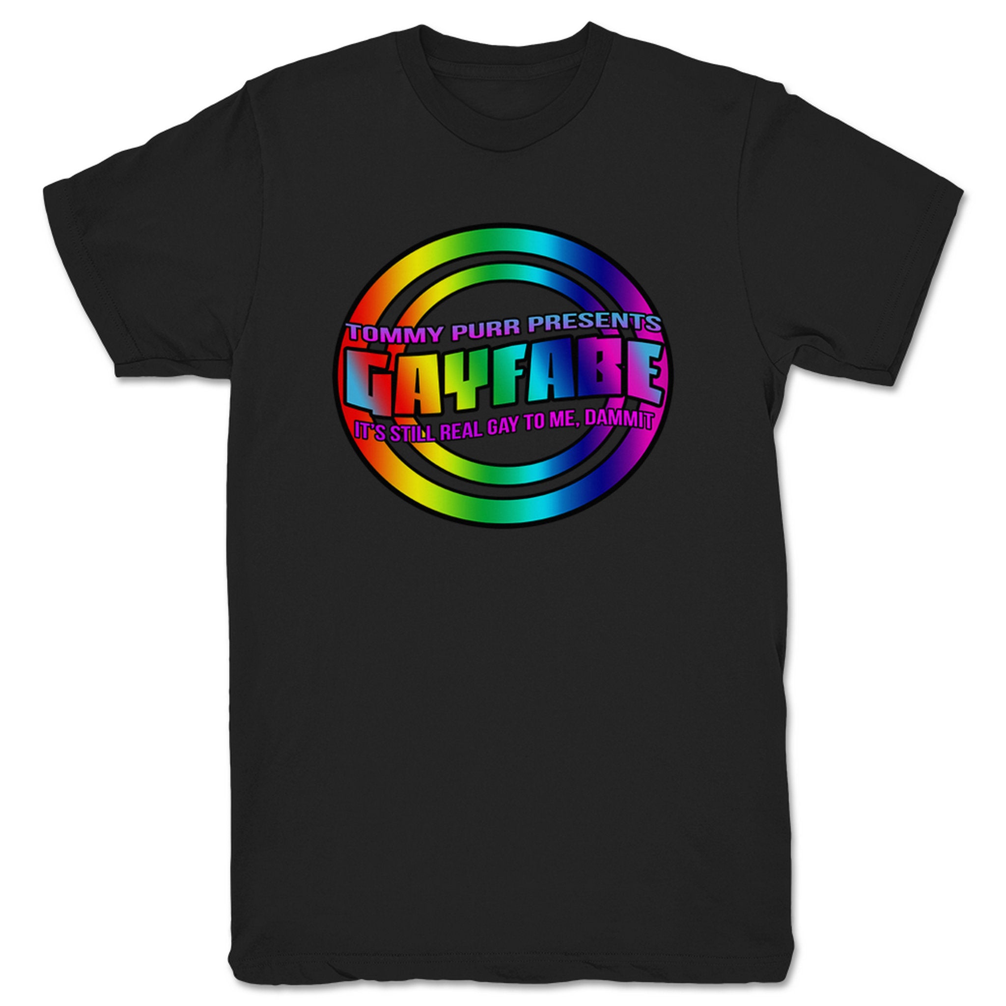Tommy Purr Gayfabe V1 Unisex Tee Black