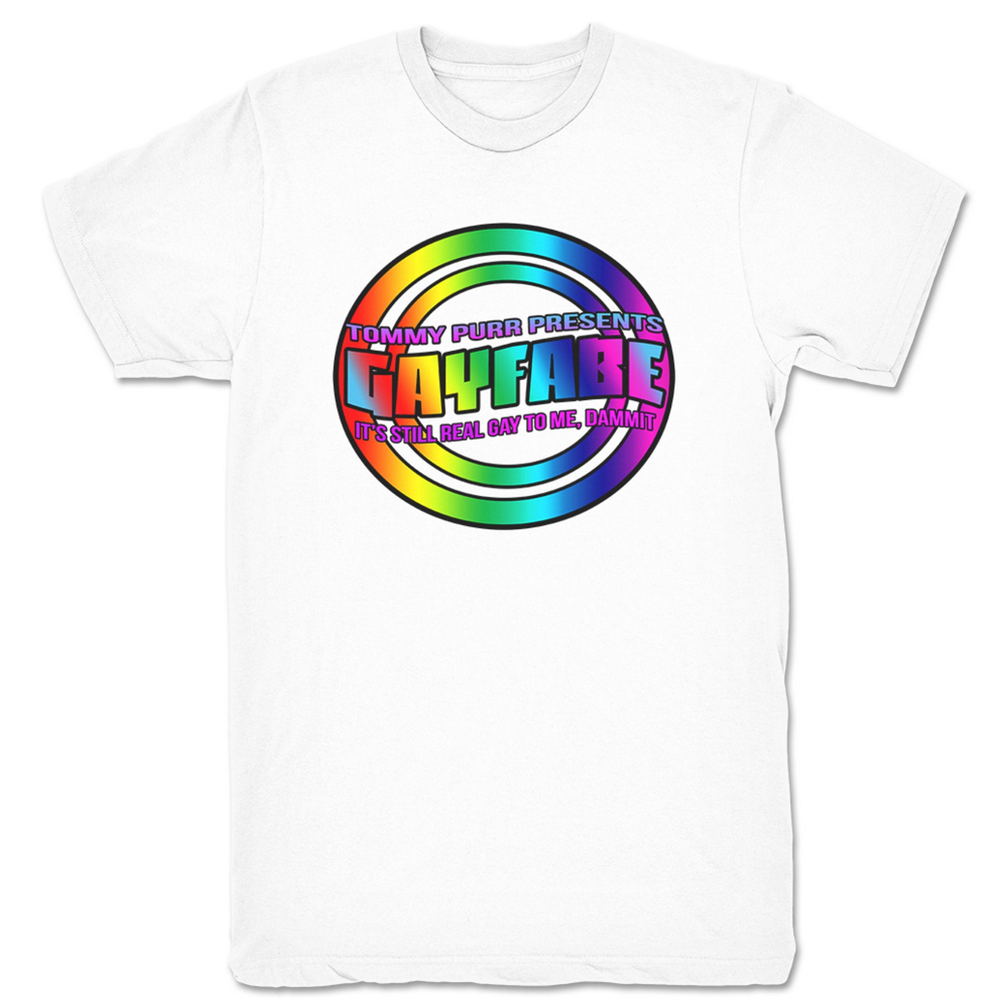 Tommy Purr Gayfabe V1 Unisex Tee White