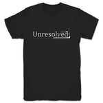 Unresolved  Unisex Tee Black
