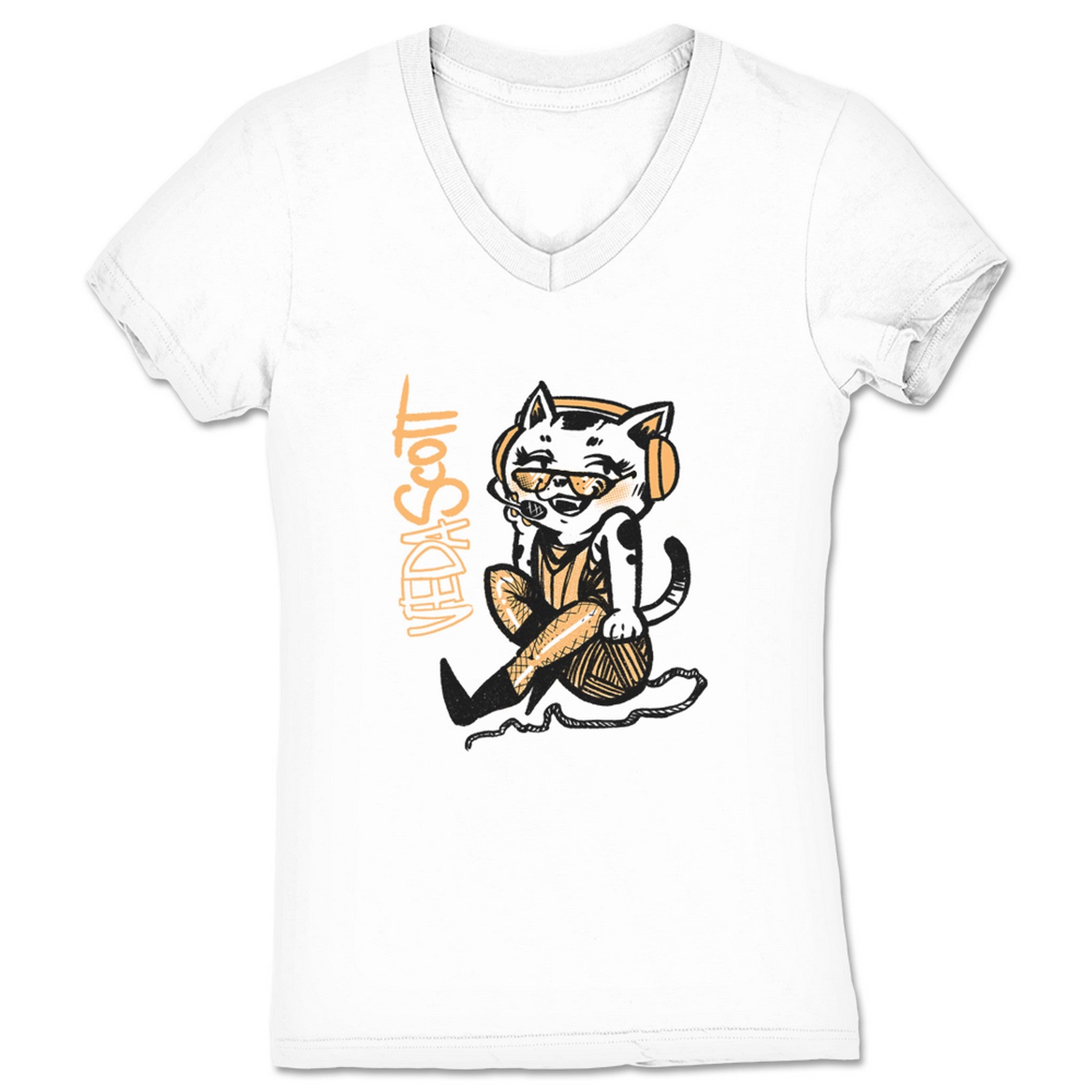 Veda Scott VEDA SCOTT FINAL FORM Women's V-Neck White