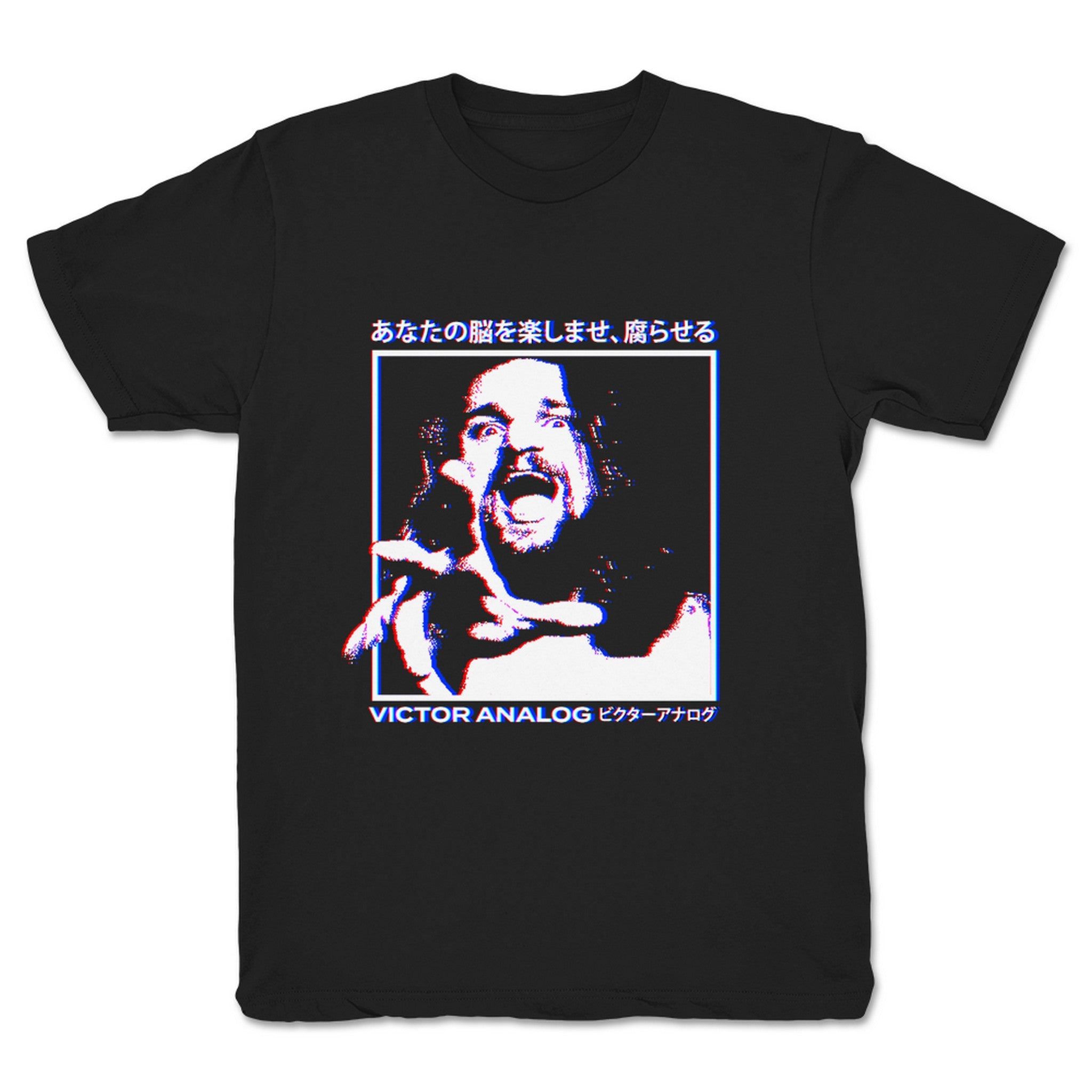 Victor Analog Dead Pixel Youth Tee Black