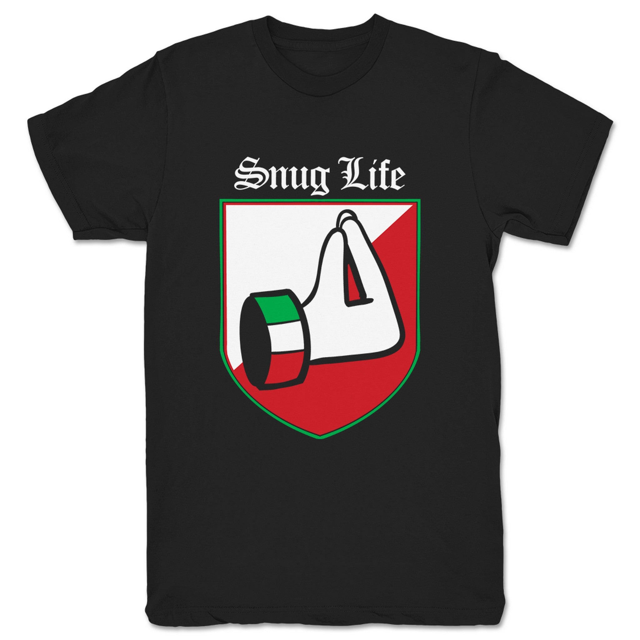 Vinnie Massaro Snug Life Unisex Tee Black