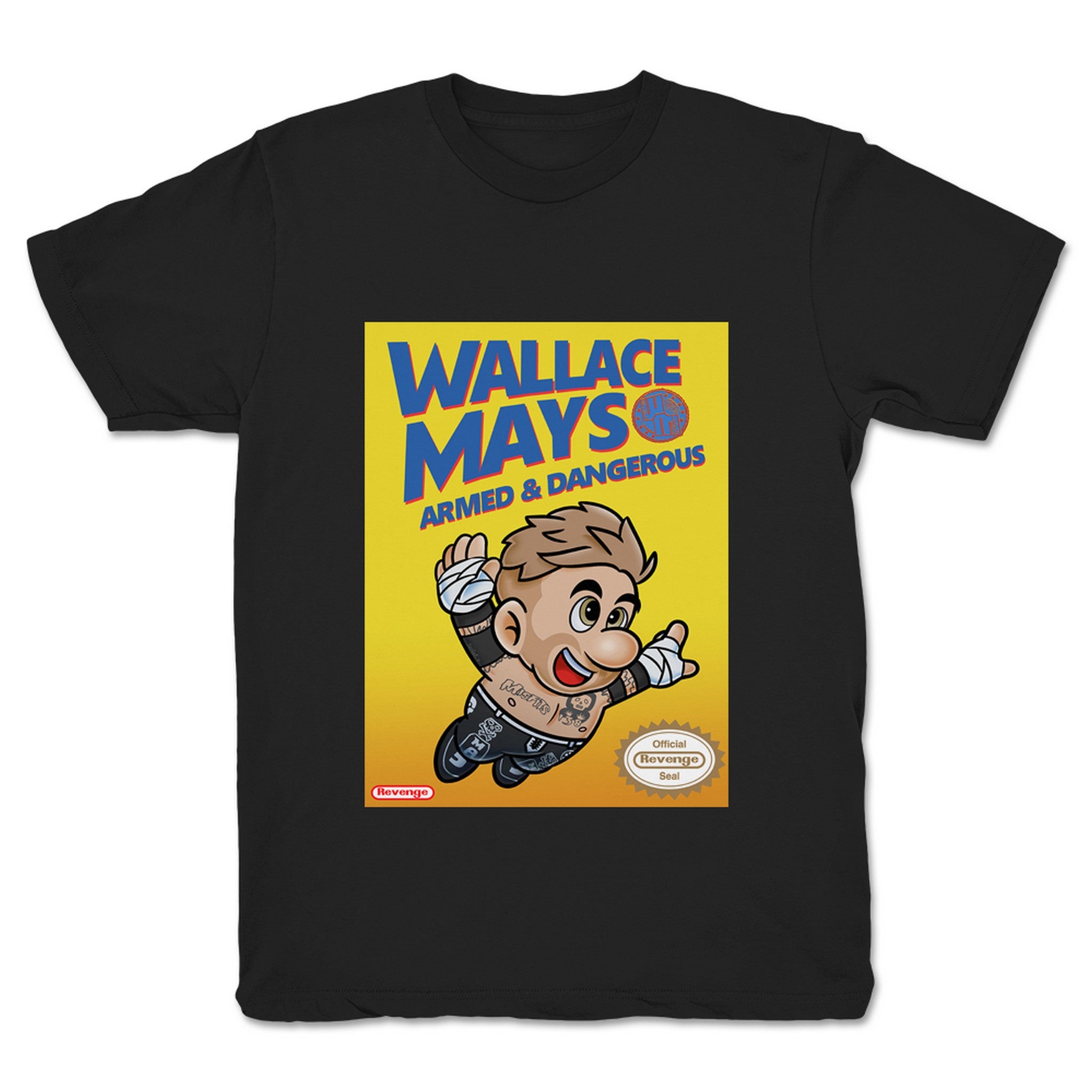 Wallace Mays x REVENGE Armed & Dangerous '96 Youth Tee Black