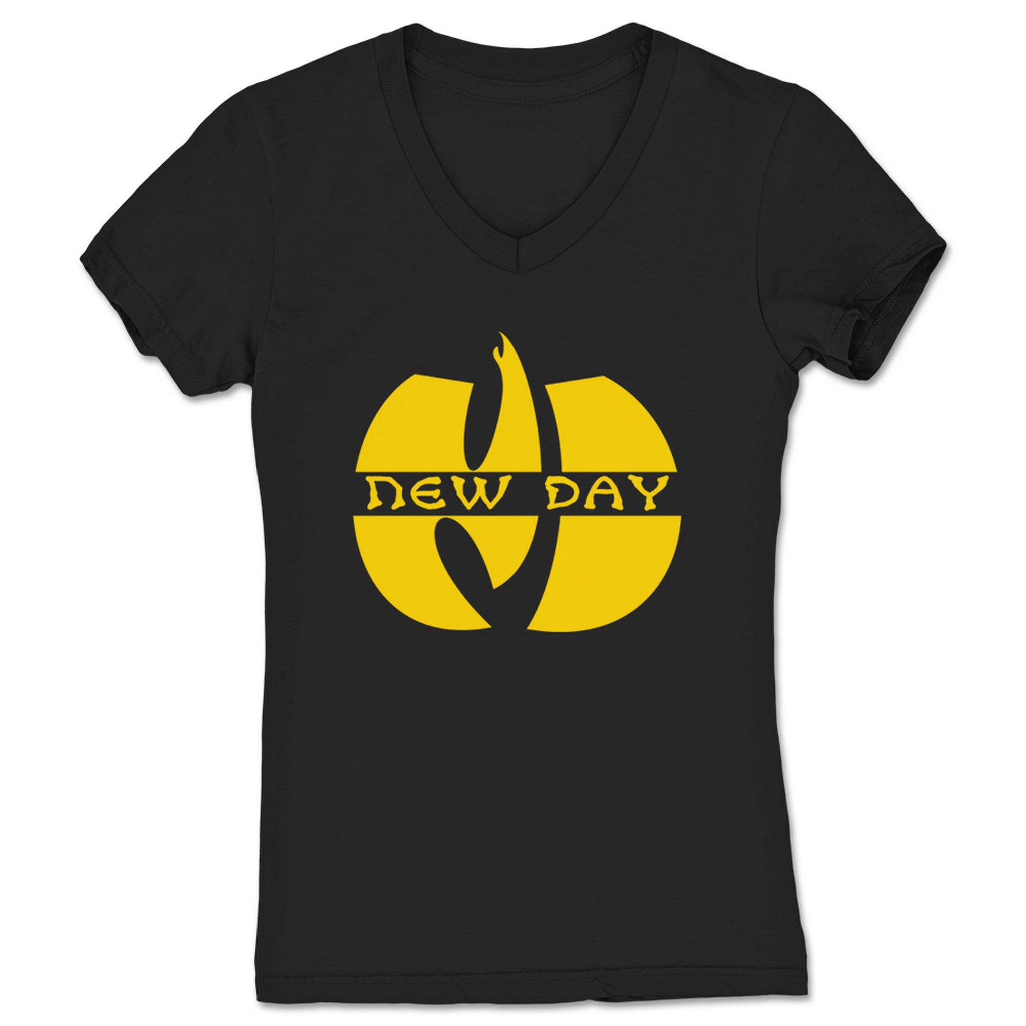 What a Maneuver! New Day Clan Women's V-Neck Black