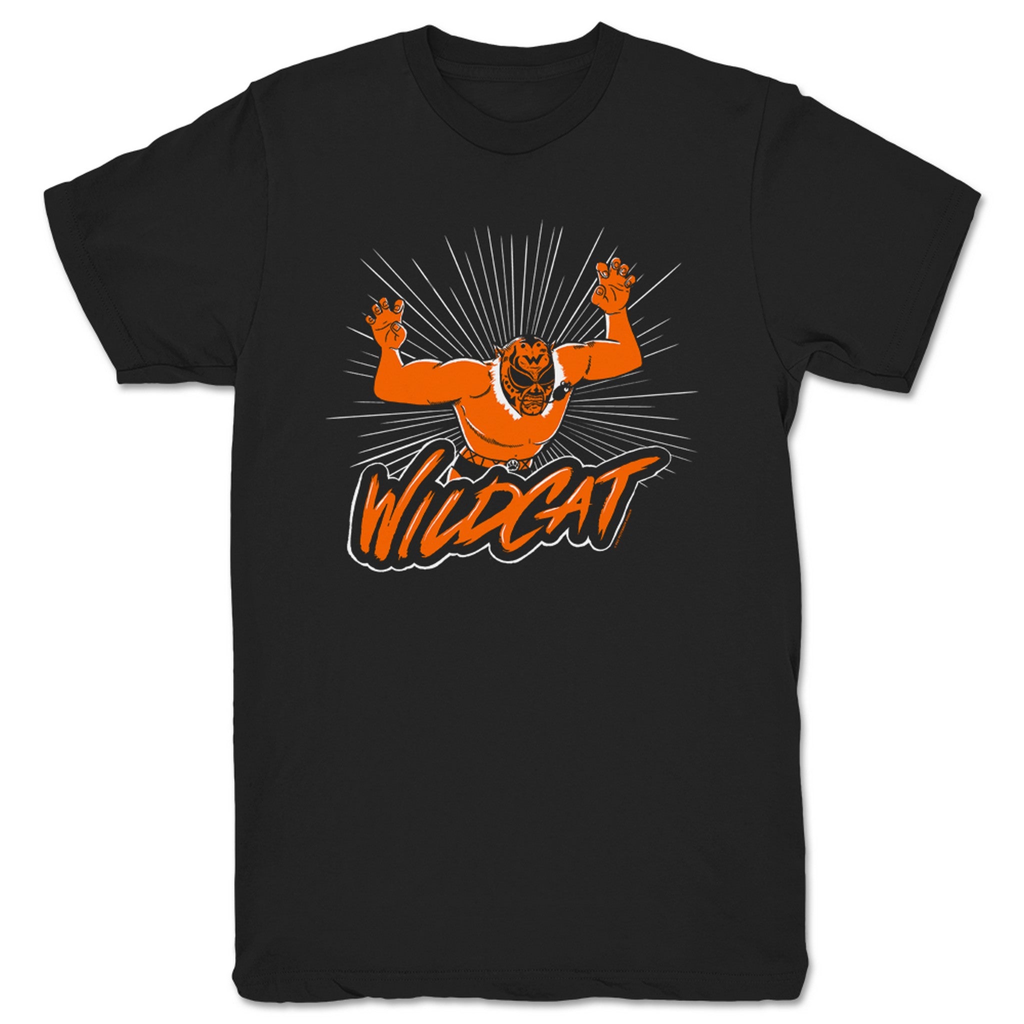 Wildcat Flying Meow Unisex Tee Black