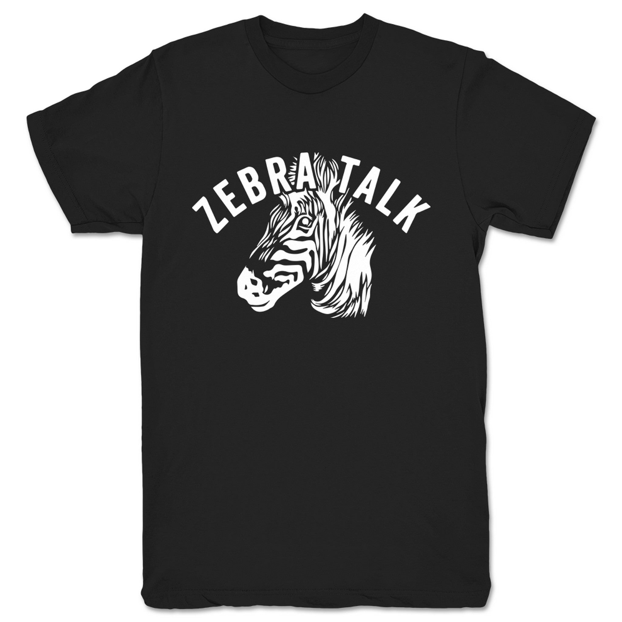 Zebra Talk Zebra Talk New Logo Unisex Tee Black