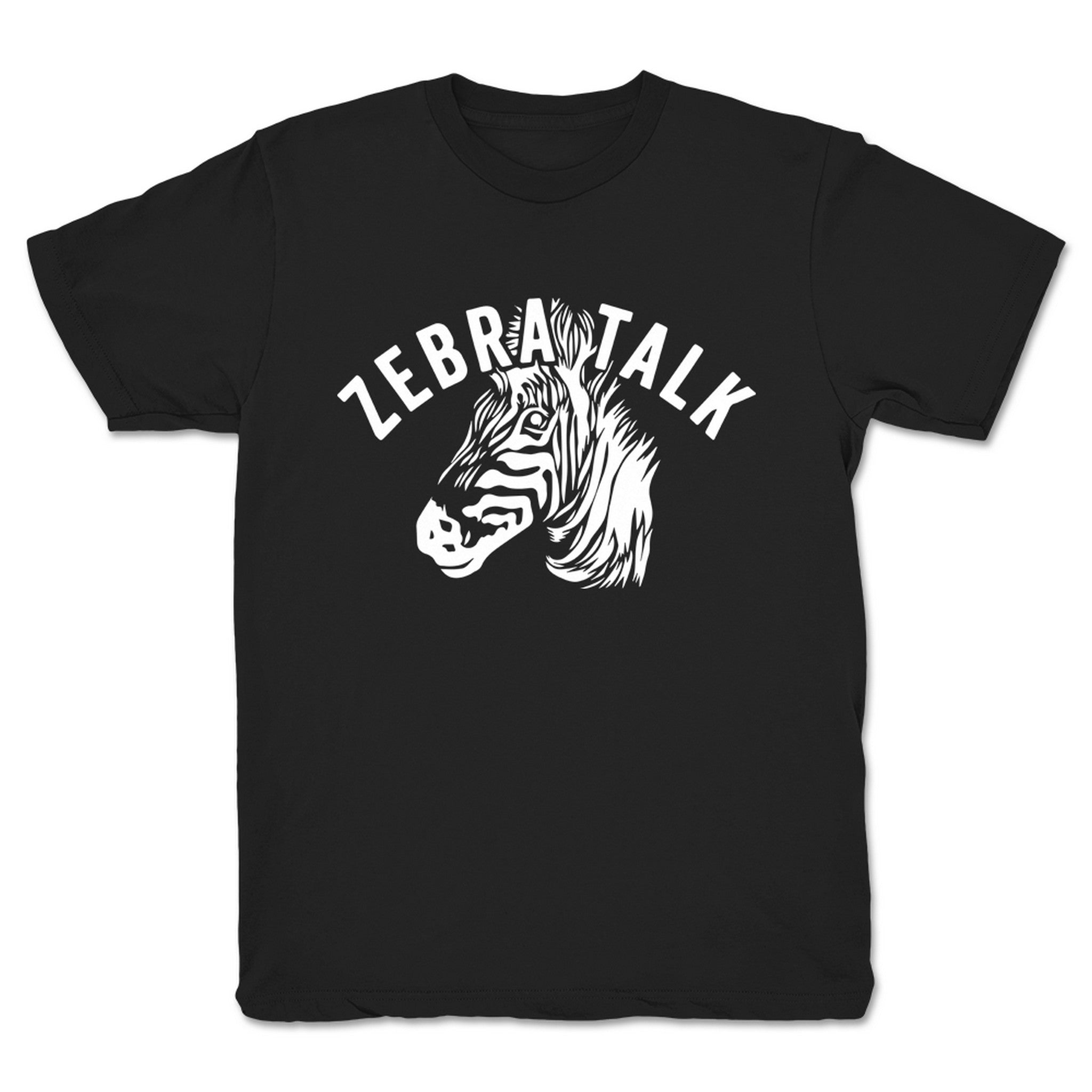 Zebra Talk Zebra Talk New Logo Youth Tee Black