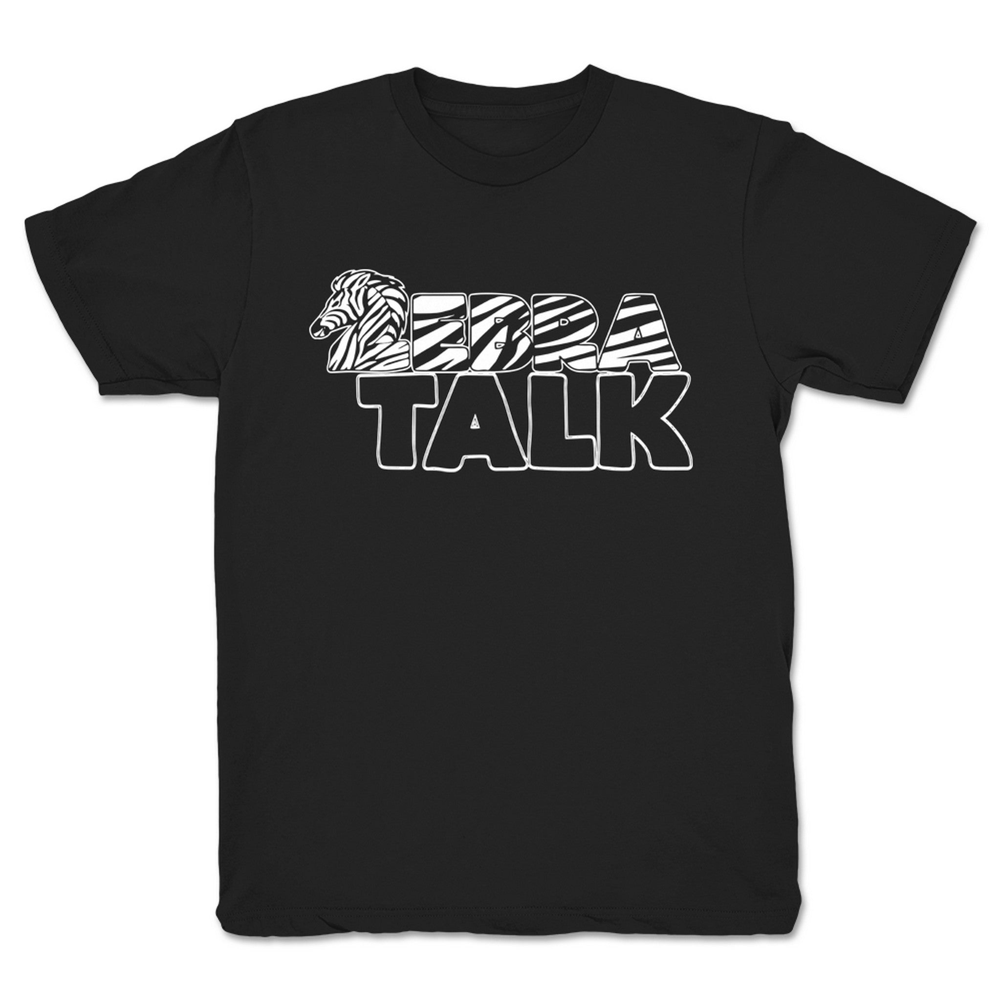 Zebra Talk Zebra Talk Original Logo Youth Tee Black