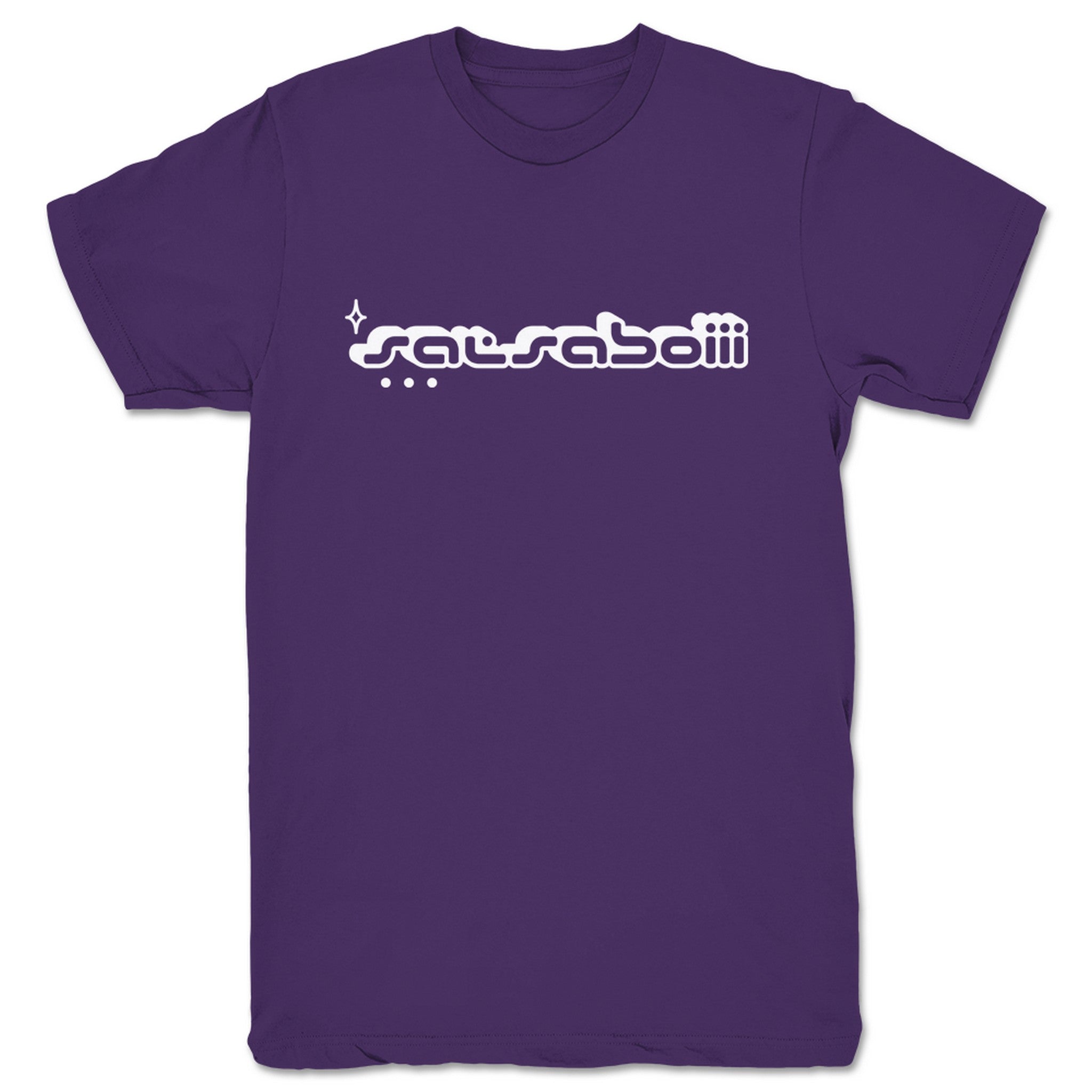 salsaboiii salsaboiii logo Unisex Tee Purple