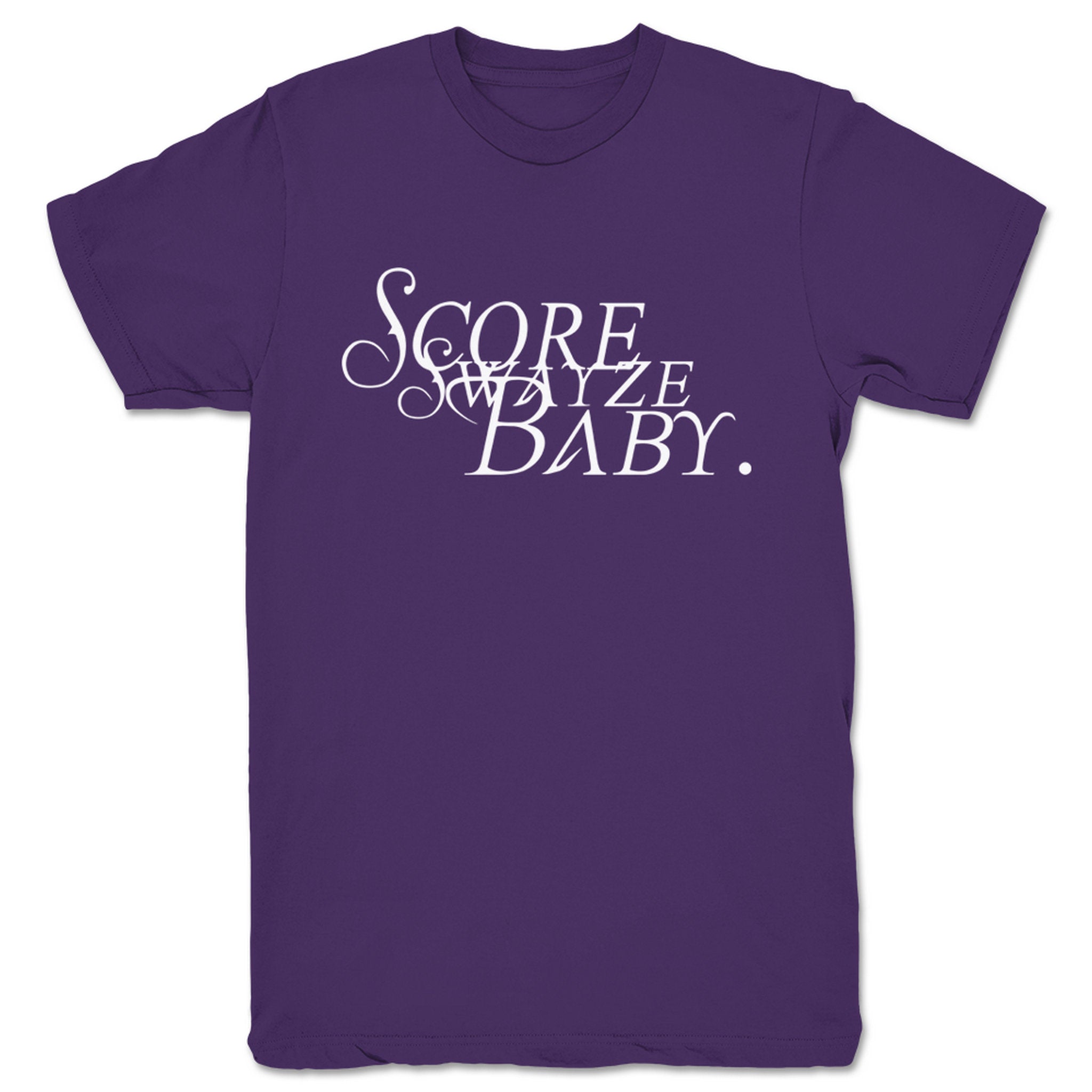 score|swayze Swayze Baby Unisex Tee Purple