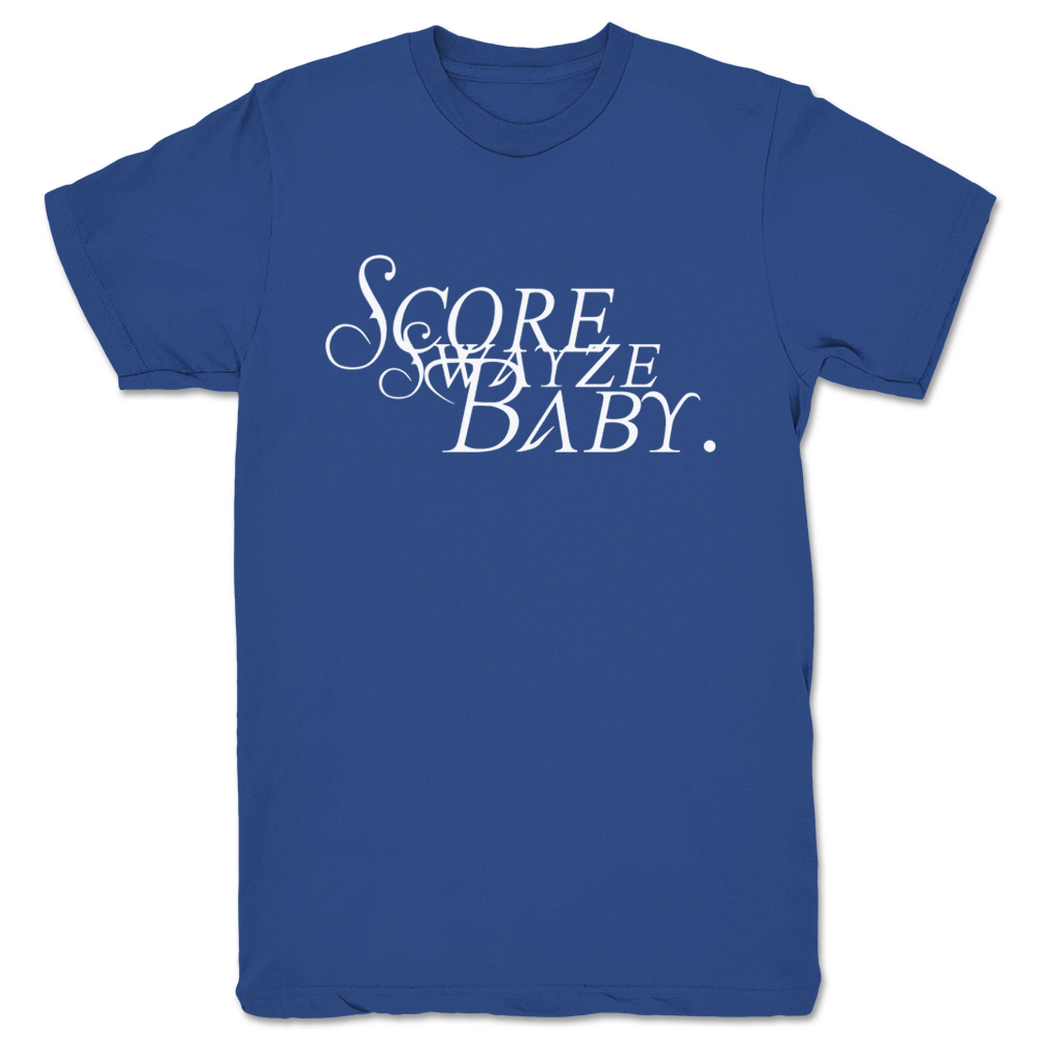 score|swayze Swayze Baby Unisex Tee Royal Blue