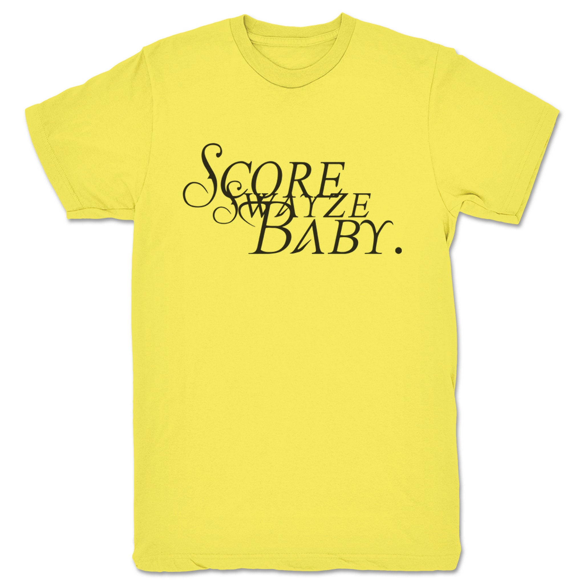 score|swayze Swayze Baby Unisex Tee Yellow