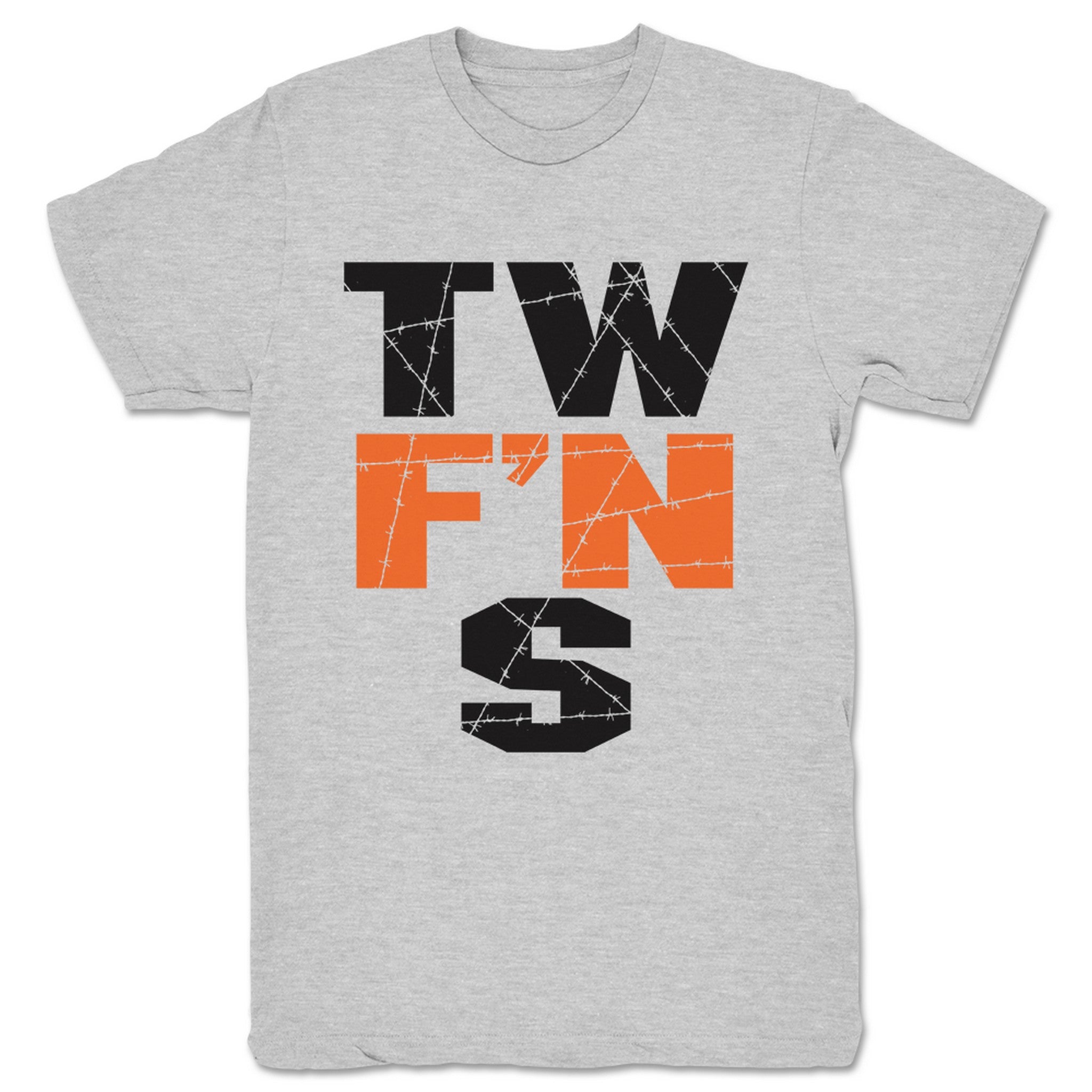 score|swayze THE WHOLE F'N SHOW Unisex Tee Heather Grey