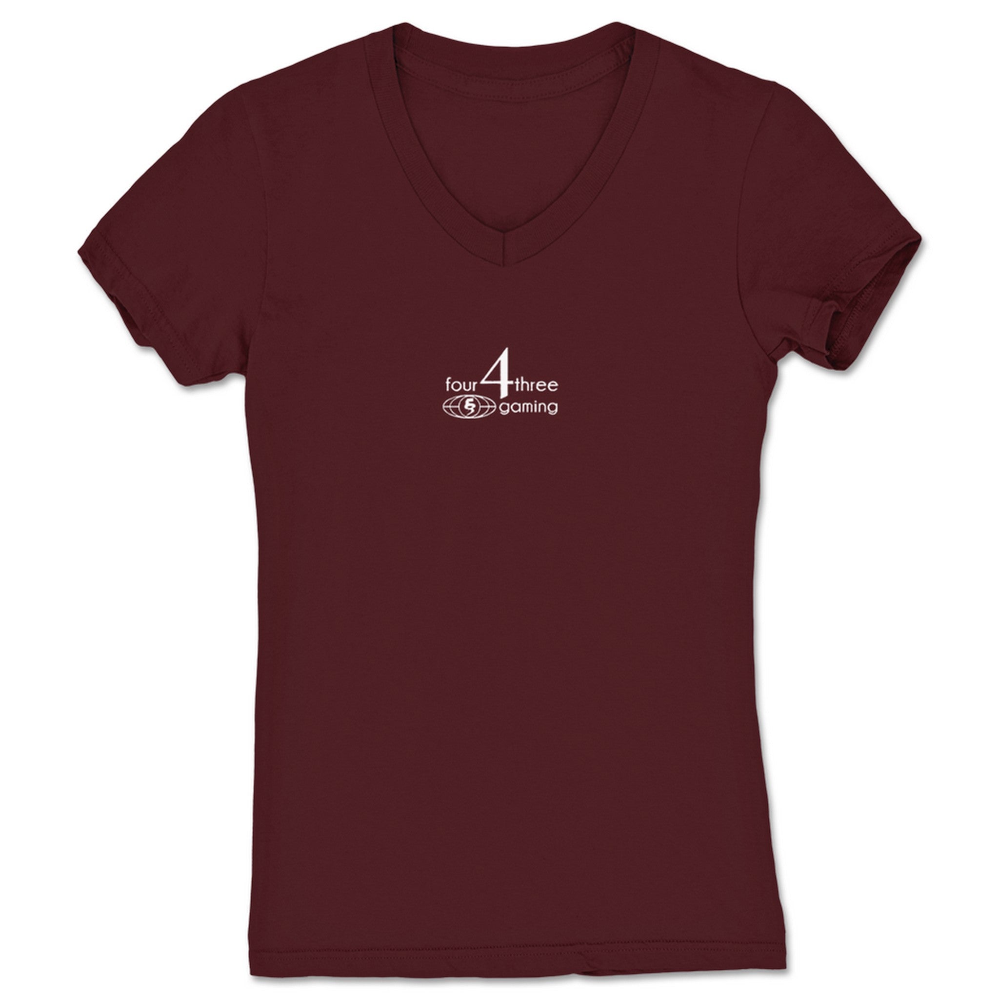 score|swayze four4three Gaming Women's V-Neck Maroon