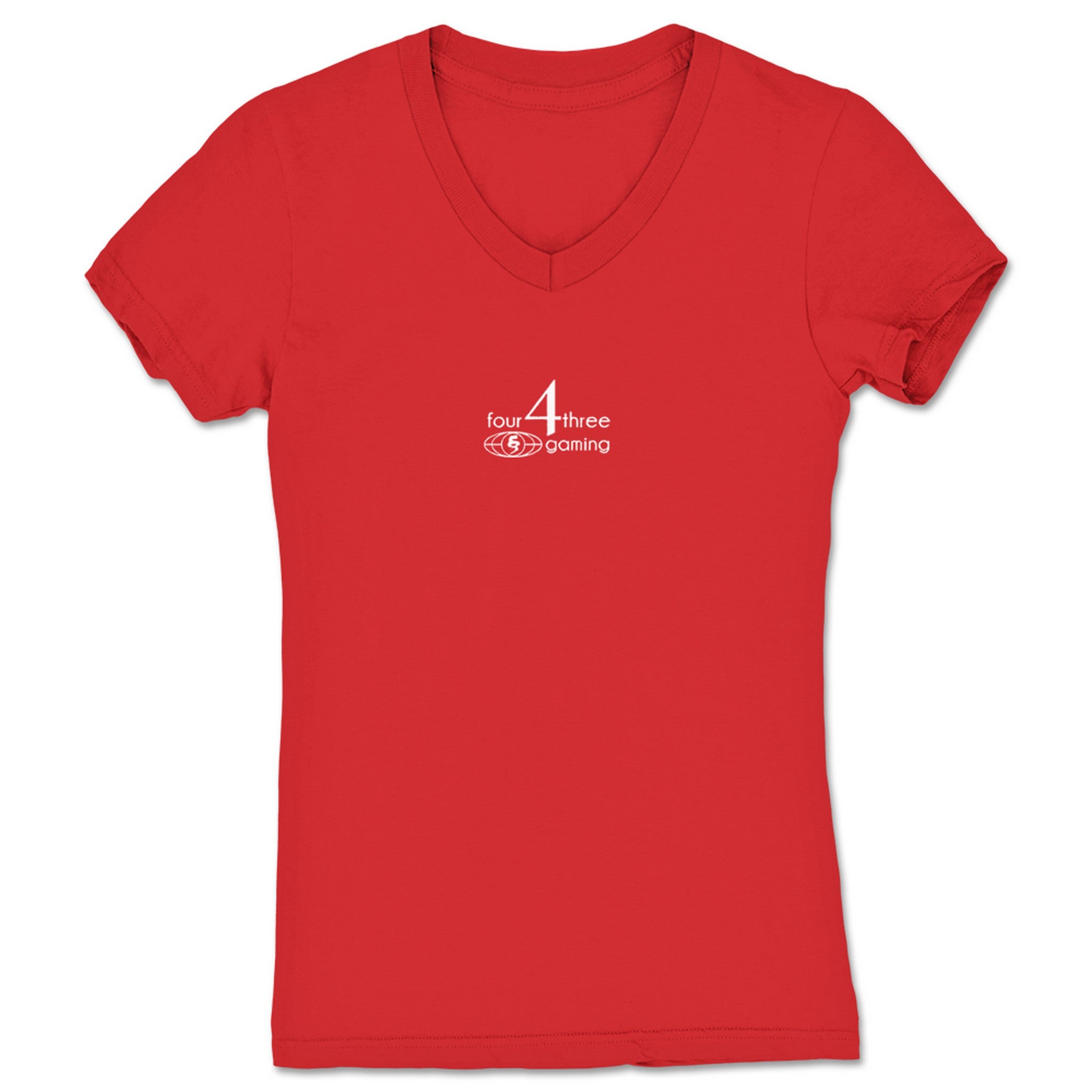 score|swayze four4three Gaming Women's V-Neck Red