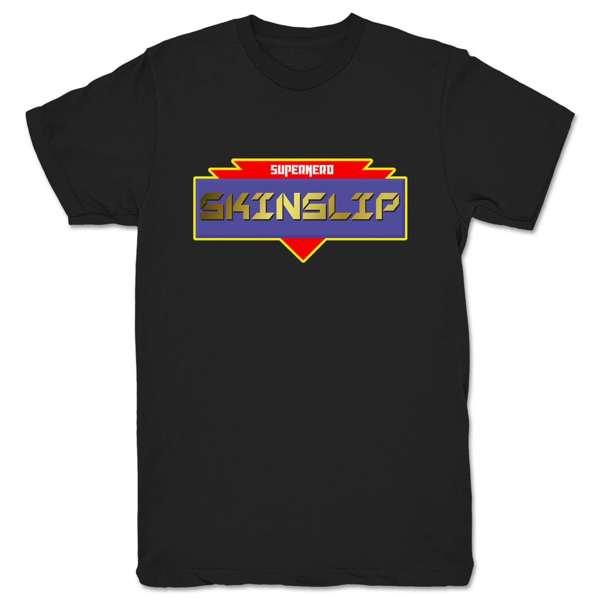 skinslip Supernerd Logo Unisex Tee Black