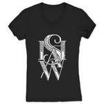 Derrick Shaw  Women's V-Neck Black