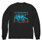 ABBS  Unisex Long Sleeve Black