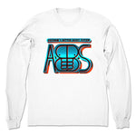 ABBS  Unisex Long Sleeve White