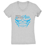 ABBS  Women's V-Neck Heather Grey