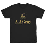 AJ Gray  Youth Tee Black