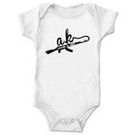 A.K. Willis  Infant Onesie White