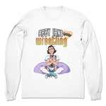 Abby Jane  Unisex Long Sleeve White