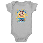 Abby Jane  Infant Onesie Heather Grey