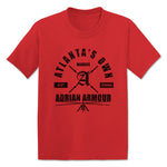 Adrian Armour  Toddler Tee Red (w/ Black Print)