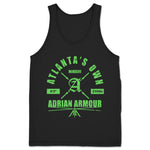 Adrian Armour  Unisex Tank Black (w/ Green Print)