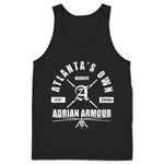 Adrian Armour  Unisex Tank Black (w/ White Print)