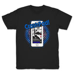 Angel Blue  Youth Tee Black