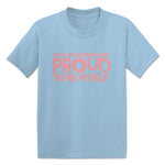 Art of Survival  Toddler Tee Light Blue (w/ Pink Print)