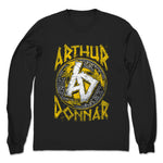 Arthur Donnar  Unisex Long Sleeve Black