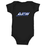 Atlantic Pro Wrestling  Infant Onesie Black