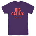 BIG CALLUX.  Unisex Tee Purple