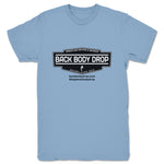 Back Body Drop  Unisex Tee Baby Blue (w/ Black Logo)