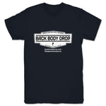 Back Body Drop  Unisex Tee Navy (w/ White Logo)
