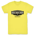 Back Body Drop  Unisex Tee Yellow (w/ Black Logo)