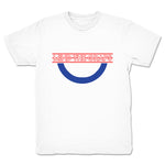Back Body Drop  Youth Tee White