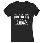 Barrington Hughes  Women's V-Neck Black