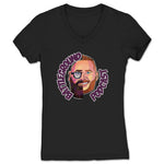 Battleground Podcast  Women's V-Neck Black