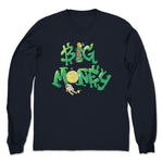 Big Money  Unisex Long Sleeve Navy