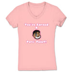 Big Perc'  Women's V-Neck Pink