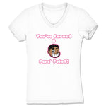 Big Perc'  Women's V-Neck White