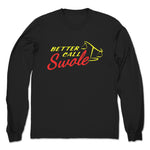 Big Swole  Unisex Long Sleeve Black