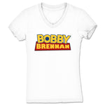 Bobby Brennan  Women's V-Neck White